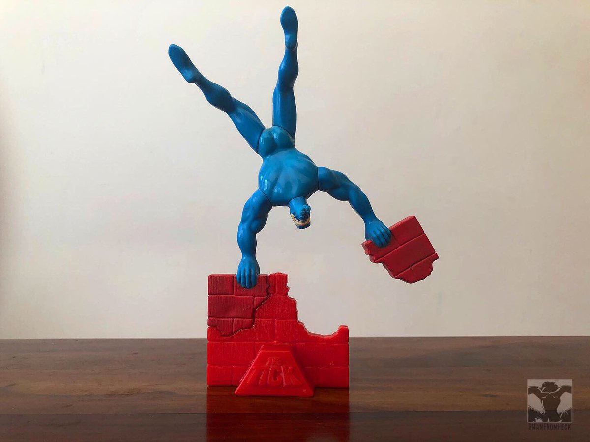 GManFromHeck's tweet photo. Anyone else remember this #TheTick balancing toy? Think it was from a Taco Bell kids meal.
#Spooon
https://t.co/rc2ynah7zJ https://t.co/0l2xEN96dX