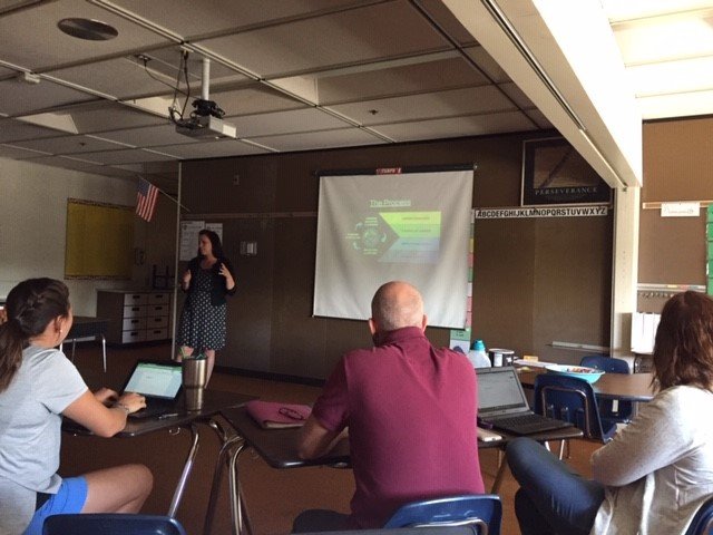 MiMSprincipal's tweet photo. Grateful for the ALP presentation from @FCPSAccelerates to all MiMS teams today. #FCPSALP #knightpride https://t.co/KjaG4VDZs8