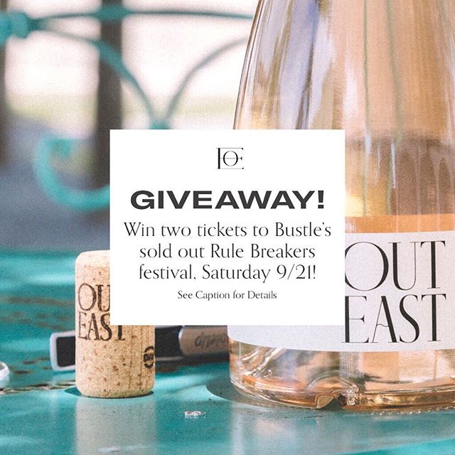 We’ve partnered with our friends <a href="/bustle/">Bustle</a> for their SOLD OUT #RuleBreakers2019 event this Saturday, Sept 21st in Brooklyn, NY! 
Out East will be sharing 2 tickets to the event so get ready for this day-long celebration,…

📸 instagram.com/p/B2jw3wzHDCa/ via tweet.photo