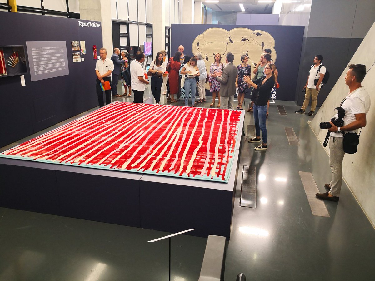 ecomnews_live's tweet photo. Exposition "#tapis d'exception" à #Pierrevives : "Nous voulions transmettre un message sur l'émancipation par le travail et le talent de ces #femmes #harkis qui ont contribué à la reconnaissance de #Lodève au niveau national et international" Renaud Calvat @Heraultinfos. @MNGBS https://t.co/hx2cX7enNi