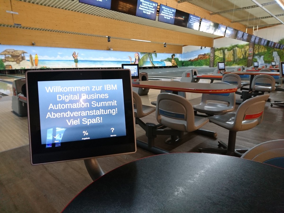 DerExperte's tweet image. Nett hier. 
Gleich wird es voll sein hier. 
#IBMautomation #IBM @IBMDeutschland