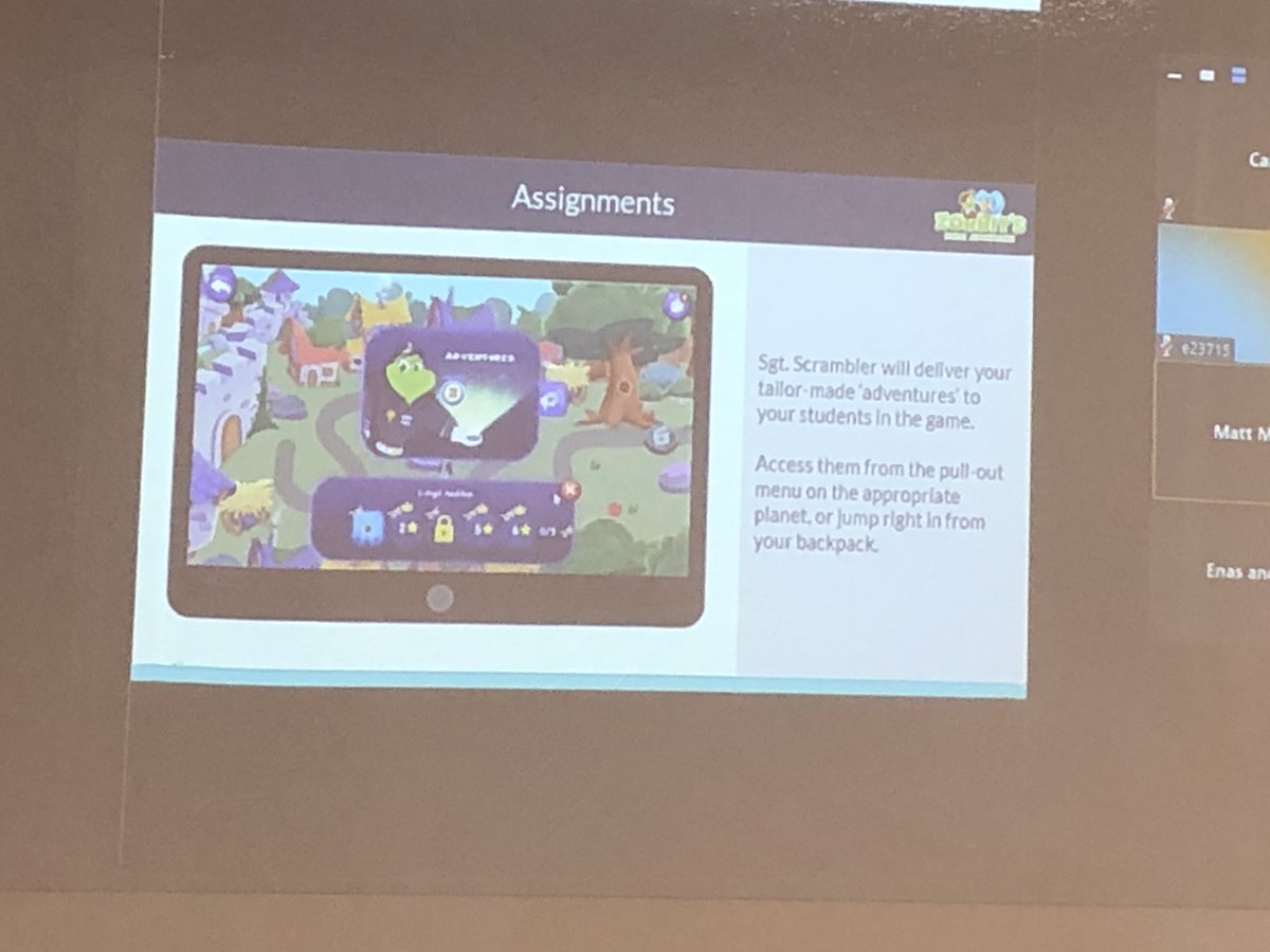 KimLacelle2's tweet photo. @ZorbitsMath Gamechanger!! The assignments feature allows for differentiation and customization! #ocsbMath #ocsbZorbits #ocsb https://t.co/pkWvUpbELH