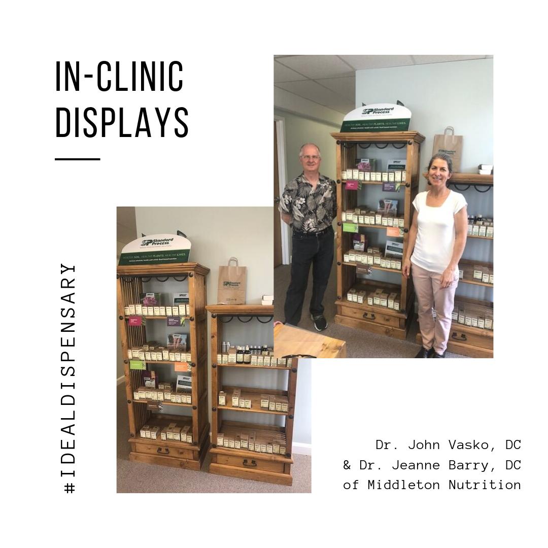 nenutrition's tweet photo. Drs. John Vasko and Jeanne Barry from Middleton Nutrition &amp; Wellness. Together they specialize in Chiropractic care and Nutrition Response Testing.  Learn more at https://t.co/qO6T12fxKA
#idealdispensary https://t.co/ZSw7toOv5K