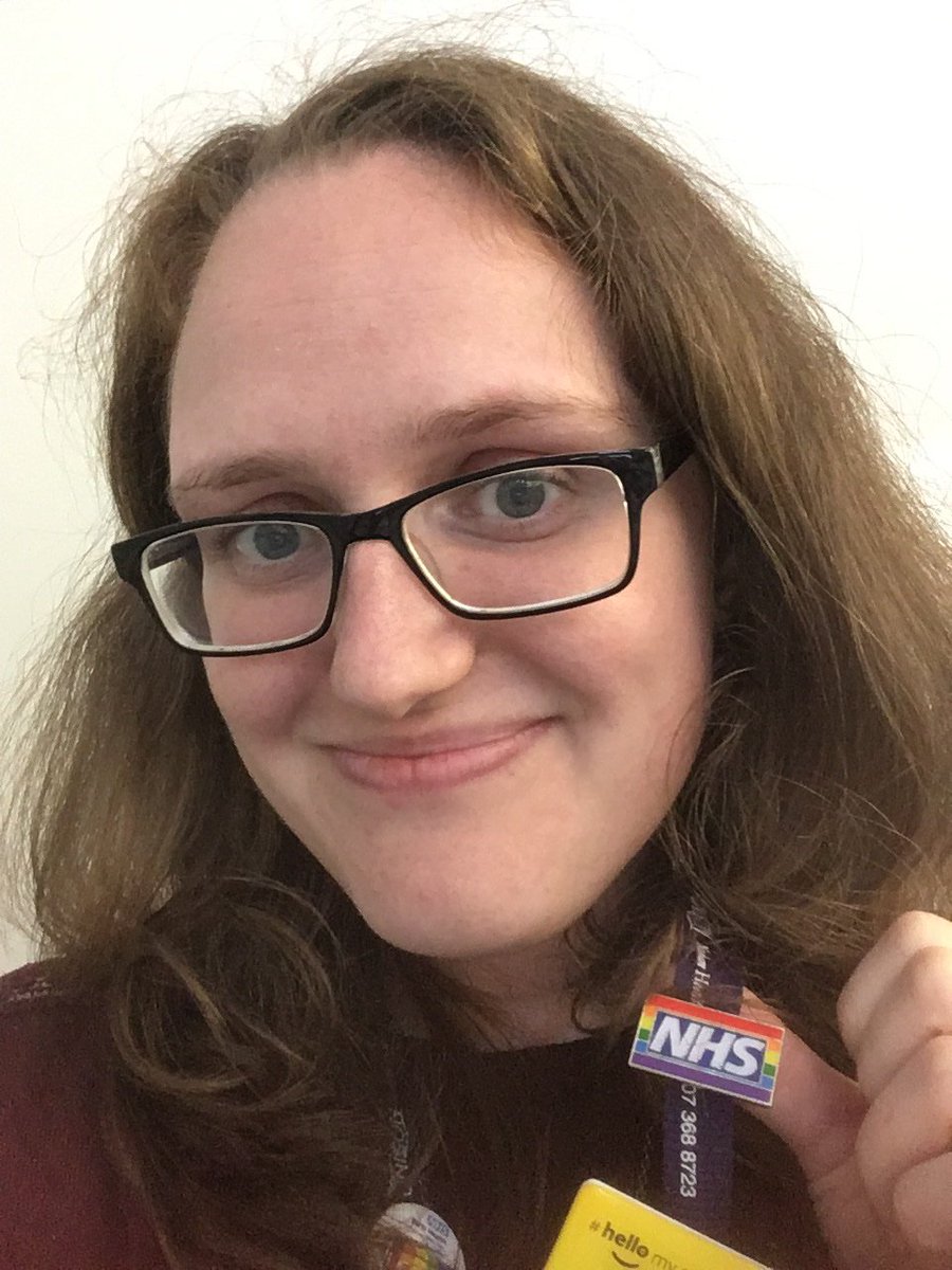 You can never have enough badges on your lanyard, and now I have my NHS rainbow badge, too! <a href="/BartsLGBT_Group/">LGBTQ+ @ Barts Health NHS Trust</a> #TeamBartsHealth