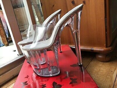 clear platform mules