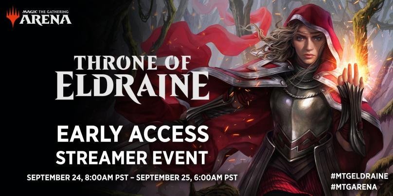 RoPeTTe's tweet photo. RDV le mardi 24 septembre à 17h00 avec @RoPeTTe On va pouvoir jouer avec toutes les cartes de Throne of Eldraine pendant 24h! Du construit, du scellé et de la draft! @MTG_Arena @wizards_magicFR #MTGEldraine #MTGArena #MTG #Sponsored Merci à wizards pour l'invitation! https://t.co/gaDiFp73rO