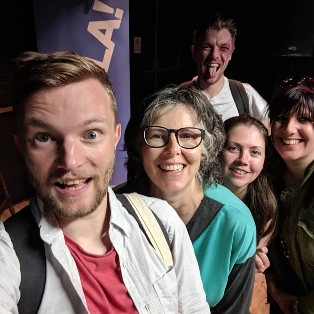 Post show selfie from last night.
Thank you to everyone that came to see our show last night  we had such a great time.

#improv #comedy #show #london