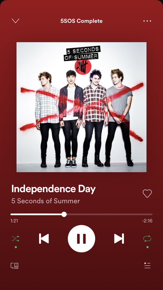 But Independence day is a bop