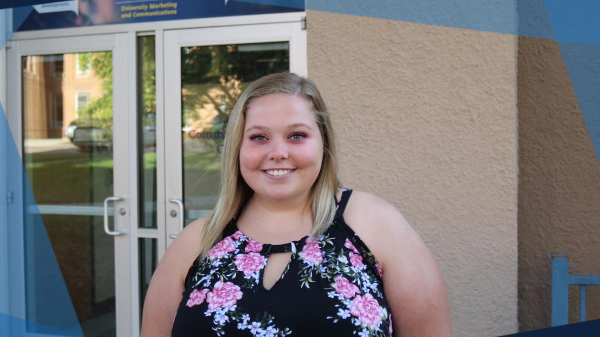 SDState's tweet photo. In this weeks episode of #BetweenClasses, 
@HannahDargatz22, a sophomore at #SDState joins us one year later to talk about her transition from freshman year to sophomore year. 
 
Listen: https://t.co/Y4NtK7yvU5 https://t.co/ruOf0GXlCr