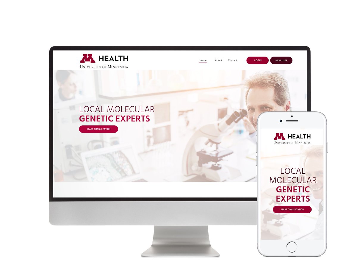 The genetic testing experts with M Health at the University of Minnesota have a new home on the web! Their new website allows visitors to register accounts and upload documentation. See their new site here: bit.ly/2ymUejC