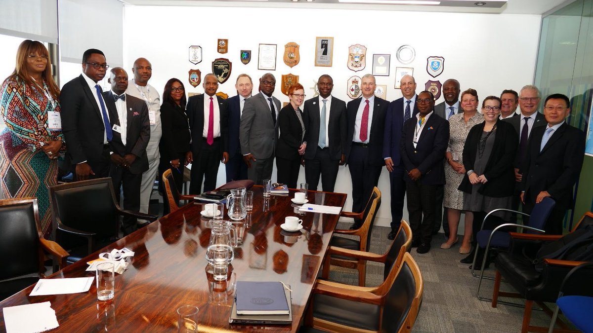 Maritime Security in the Gulf of Guinea was the topic of discussions during the roundtable with industry reps, @nimasaofficial and @IMOHQ Secretary-General Kitack Lim last week, ahead of the #GMSC2019 in Oct in Abuja @BIMCONews @shippingics @intertanko @Intercargo1 #OCIMF