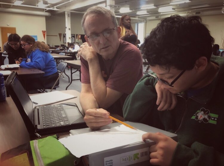 HighSightChi's tweet photo. Gordon Haden, emeritus professor from @northwesternU, and tutor Jen Smigielski, supporting our #HighSight scholars.
#excellence #leadership inspiration #makingithappen mentor #tutor #study https://t.co/VmKGP5RZ26