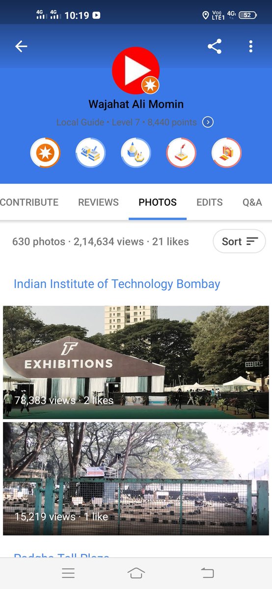 wajahat2017's tweet photo. @googlemaps i have2,14,634 views but it shows 0 please tell me what is this, i think this is a new featuture because when i clicked on newest it shows only 8,253 views tell me in detail. DM me #GoogleMaps #googlemapsindia https://t.co/iYsoHyzQP6