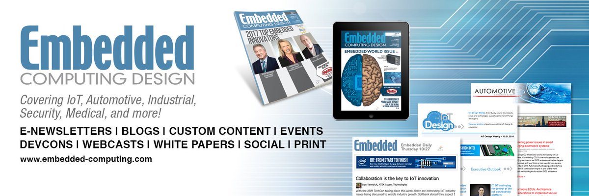 embedded_comp's tweet image. This is attractive to the embedded systems developer, as #CPUs may be deployed to the parts of an application for which they are best suited. #centralprocessingunit #processing #RTOS #devtools #OS
embedded-computing.com/guest-blogs/he…