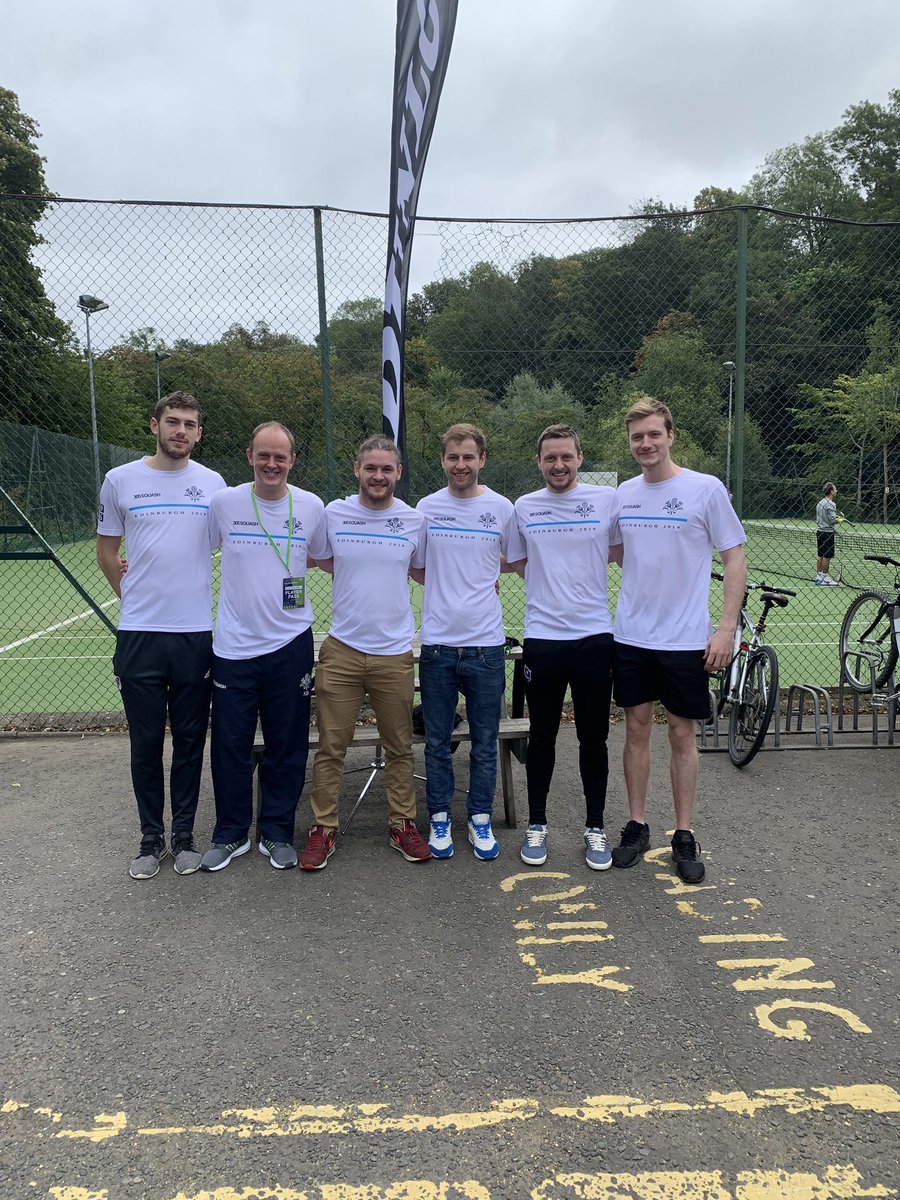 EdinSportsClub's tweet photo. Team for tonight vs @EPC_Squash . @Rorystewart_17 @Kempsell @stuger_g @Leipstar. 7pm start.
Huge thanks to @305SQUASH for the continued support. #TeamESC https://t.co/oERfF6VlCF