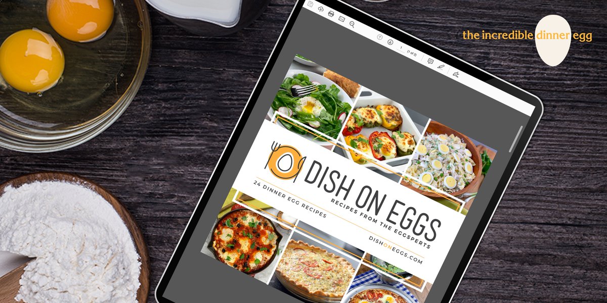 OhioEggFarmers's tweet photo. The eggs-perts are dishing on their favorite ways to enjoy #eggs on busy school nights! Download the free Dish on Eggs E-Cookbook for dozens of easy, #KidFriendly dinner recipes that you won’t find anywhere else. https://t.co/IEs2kFgZYq #DishOnEggs https://t.co/gBJx1zCCue