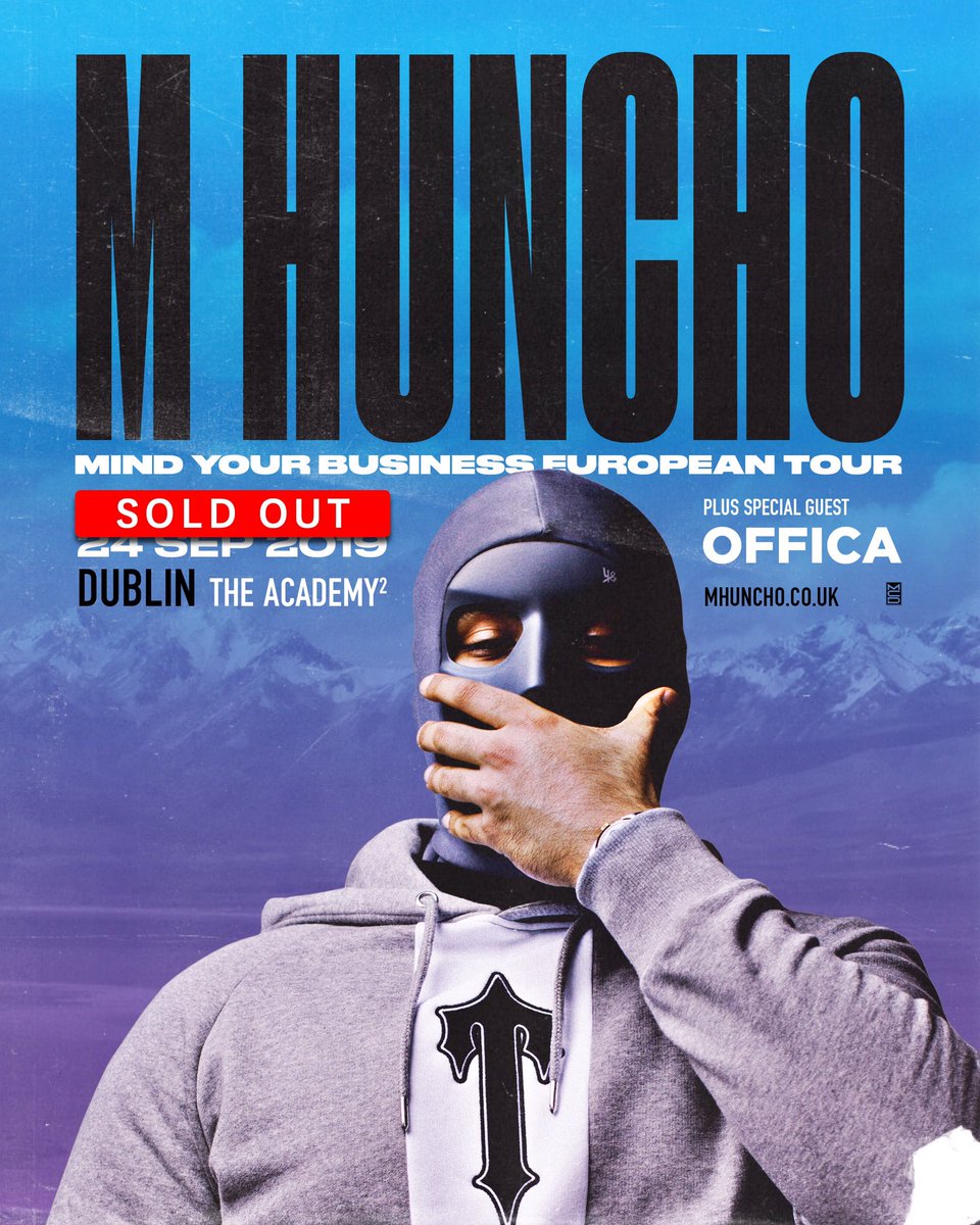 Supporting @Mhuncho_1 at the Academy Gonna be a mad Show SOLD OUT 💯🇮🇪 who’s got their tickets!