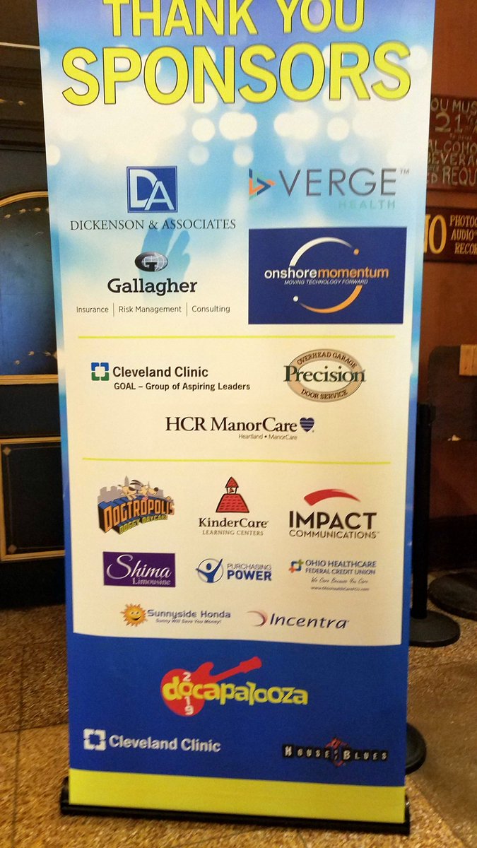 ImpactCom's tweet image. In support of our client @ClevelandClinic, Impact enjoyed sponsoring DocapaloozaCLE, a live music fundraiser at the @HOBCleveland benefiting Cleveland Clinic's Caregiver Hardship Fund, which raises dollars for caregivers facing financial issues. Such a fun event!
