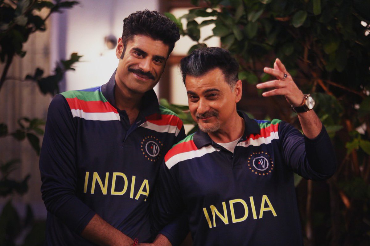 Meet the cricket crazy Solankis! 🏏👨‍👦#TheZoyaFactor 

<a href="/aartims/">Aarti Shetty</a> @ad_labsfilms <a href="/sikandarkher/">Sikandar Kher</a> #SanjayKapoor <a href="/foxstarhindi/">FoxStarHindi Ratan</a> <a href="/anujachauhan/">anuja chauhan</a> #AbhishekSharma <a href="/sonamakapoor/">Sonam K Ahuja</a> <a href="/dulQuer/">Dulquer Salmaan</a>
 <a href="/Imangadbedi/">ANGAD BISHAN SINGH BEDI</a>