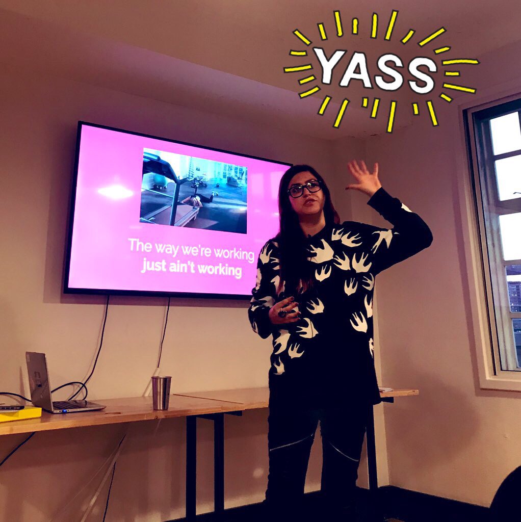 WilliamsCE's tweet photo. Great stuff from @PUSHMindandBody’s Cate on building resilience in the 21st century workplace 👩‍💻👨‍💻 - “when our energy is high we learn to bend rather than break”. In our fast-paced world (that’s only getting faster) prioritising wellbeing is vital. Thanks for hosting, @WhiteHatGB https://t.co/4SE4gWUPnz