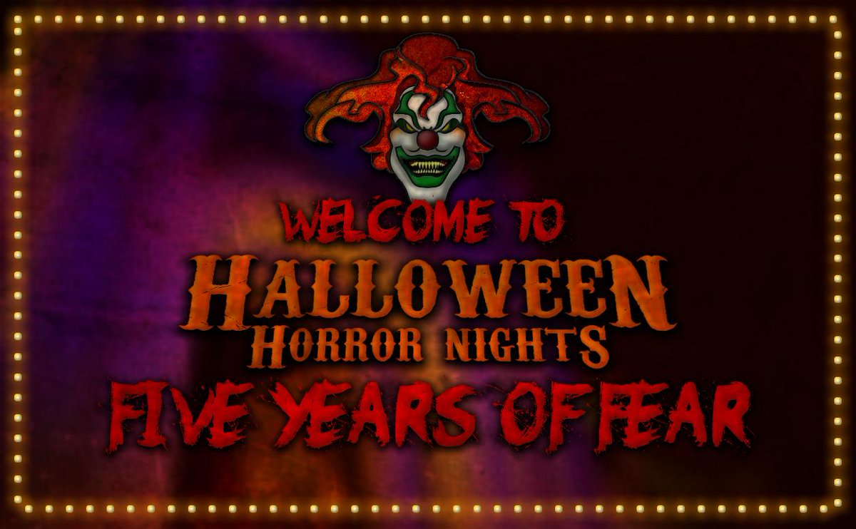 Andrewofpeace On Twitter Halloween Horror Nights Event Tonight