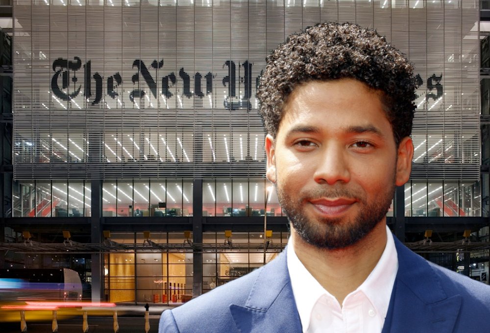 DerringerThe's tweet photo. NYT Hires Jussie Smollett to Manage Fallout from Brett Kavanaugh Story https://t.co/eFBlspyxNp
#NYT #KavanaughSmear #LiberalismIsAMentalDisorder https://t.co/mj9rVKlgWX