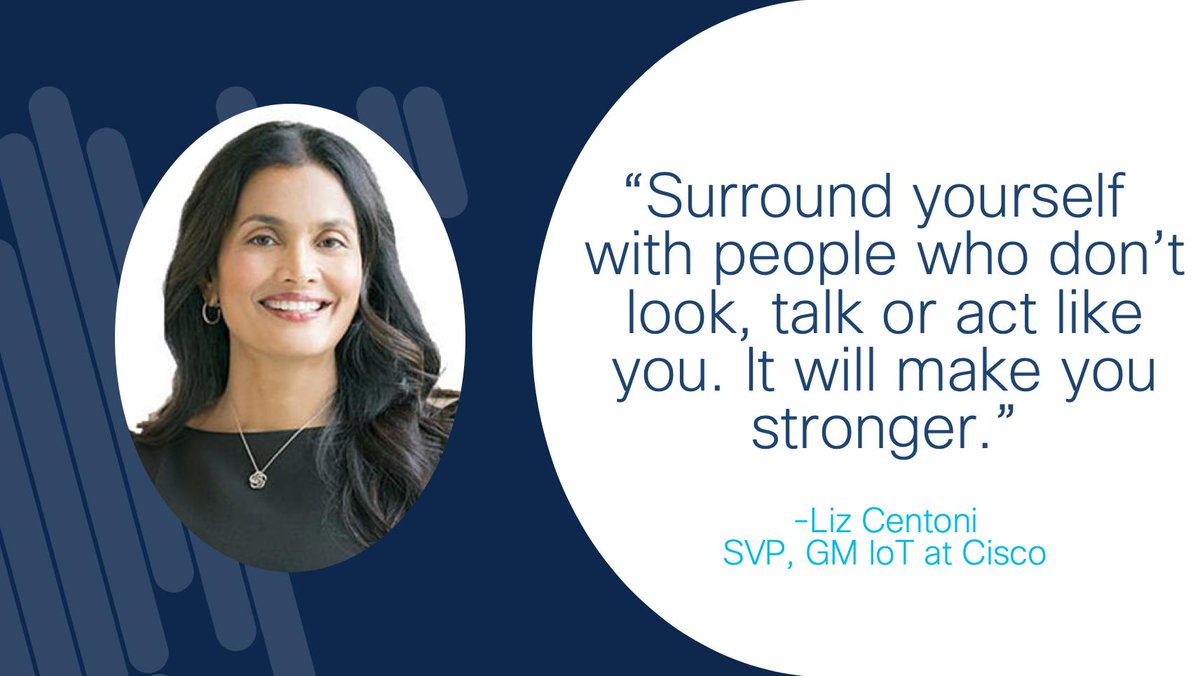 lynne_doherty's tweet photo. Thank you @lizcentoni for sharing your story with my team earlier this week! Love to have your support as we work toward creating a more diverse @Cisco! #USCMultiplyIt https://t.co/gel0x1Jfxb