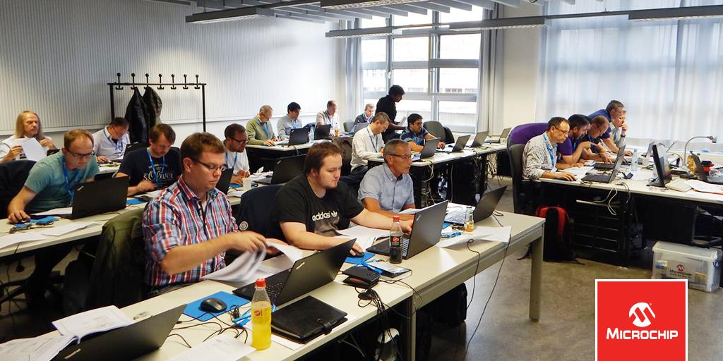 MicrochipTech's tweet image. Microchip’s MASTERs Conference has been training embedded control engineers around the world for 22 years, including this week in Berlin, Germany.