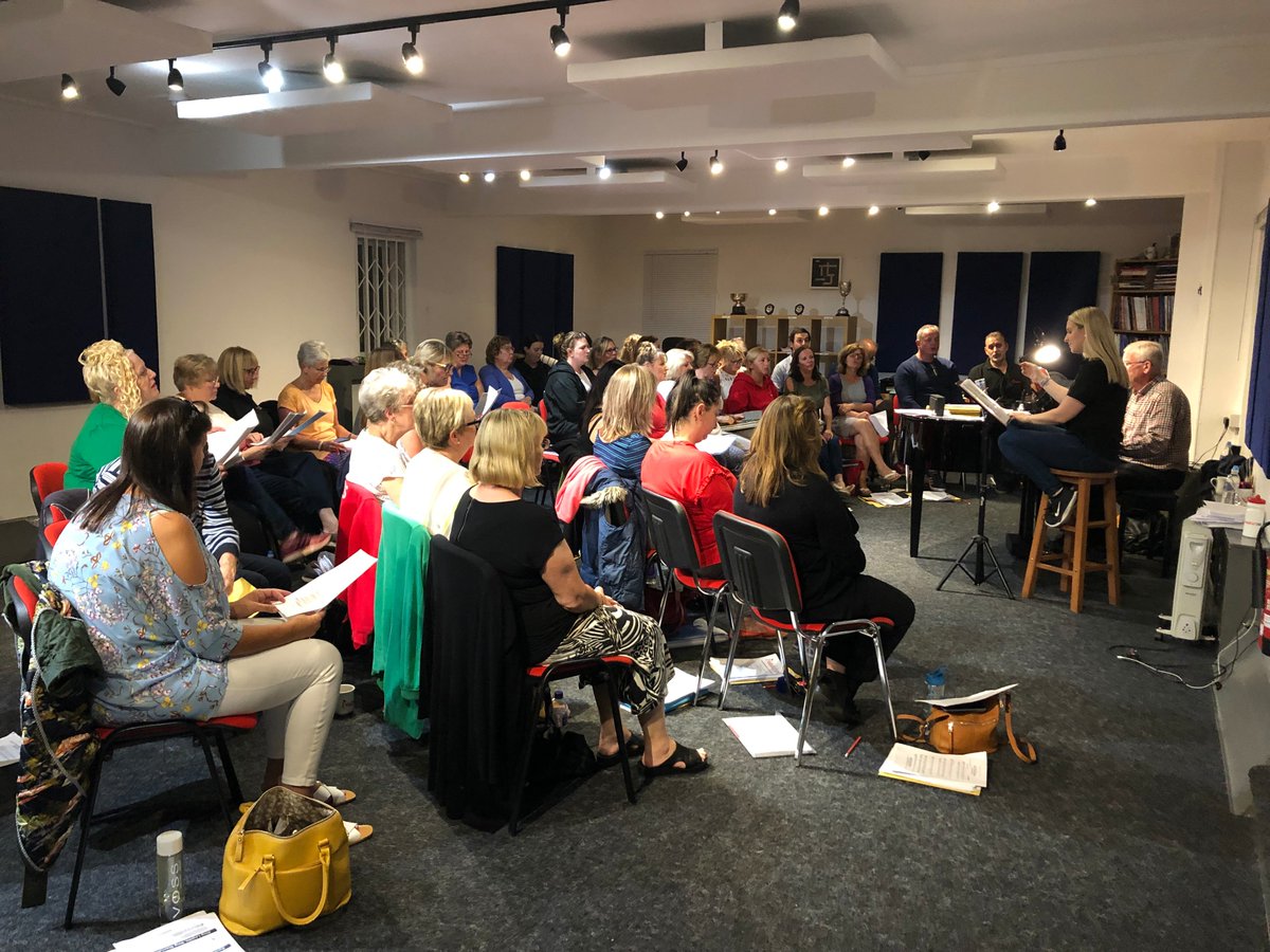 EverybodySing14's tweet photo. 🎶 Fabulous night with the Everybody Sing Show Choir! Rehearsals for our Cabaret ‘Some Enchanted Evening’ are well under way! 🎶 https://t.co/hR1S0Xr2oj