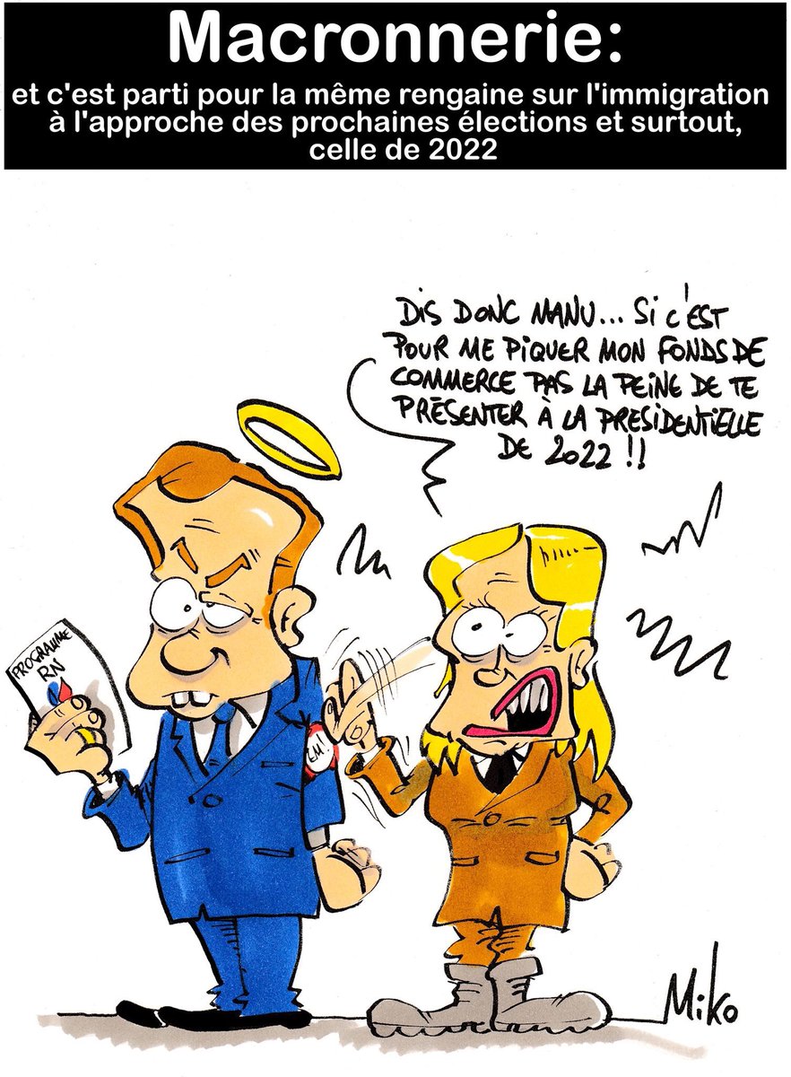 mikodessinateur's tweet photo. Quand un #gouvernement de #voyous à la #solde de #blackrock et du #cac40 pointe du doigt l’#immigration comme le pire des #fleaux, doit on en rire ou en #pleurer? #haine #naufrage #chaos #elections #presidentielle #mascarade #fumisterie https://t.co/a8G1S94Xdv