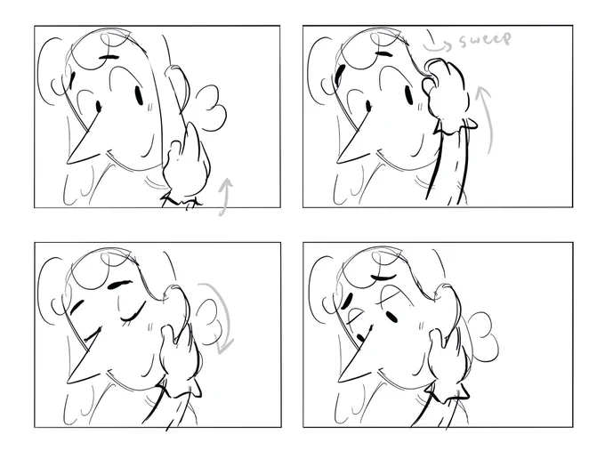 a couple rough boards i like from a recent assignment! ☁️ 