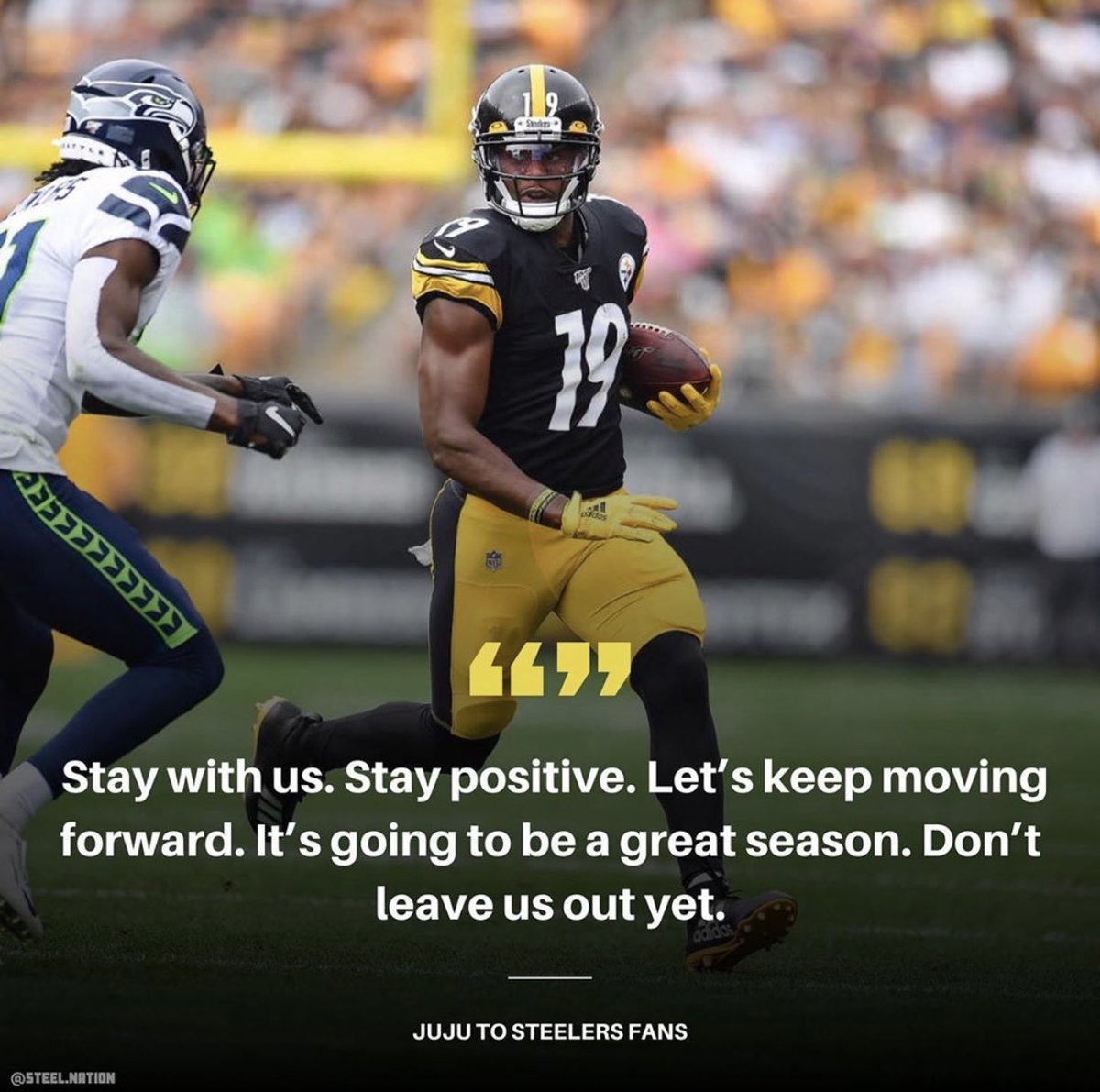 JuJu Smith-Schuster tweet media