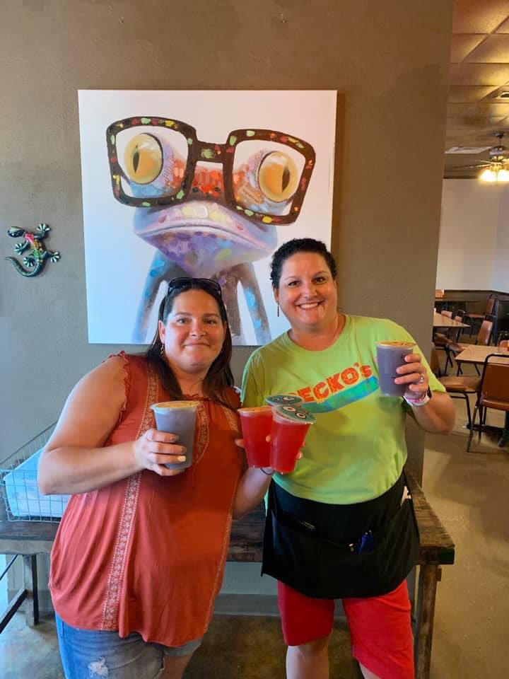 Thank you Rockin’ Java for sending us a pick me up today!!
Energy Tea all around please ❤️

#restaurant 
#mexicanfood 
#Margaritas 
#restaurantnearby 
#laketexoma