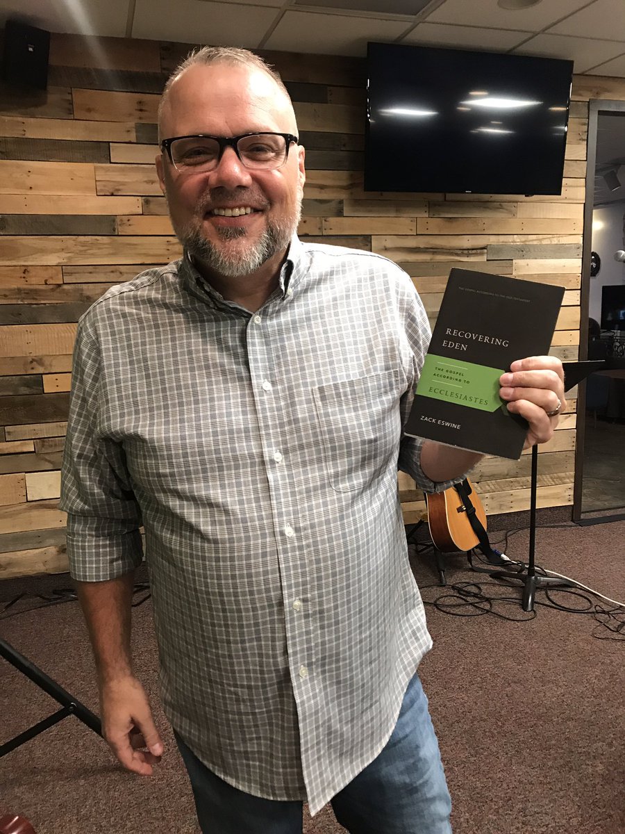 calvaryphx's tweet photo. During today’s staff devotional, Pastor Bryan recommended:
Recovering Eden
By Zach Eswine
The author challenges us to view Ecclesiastes as a warning against excessive ambition, and an encouragement to enjoy the fruits of our labor.
#calvaryphx #pastorbryanfergus #staffdevo https://t.co/Onx7oJuxlL