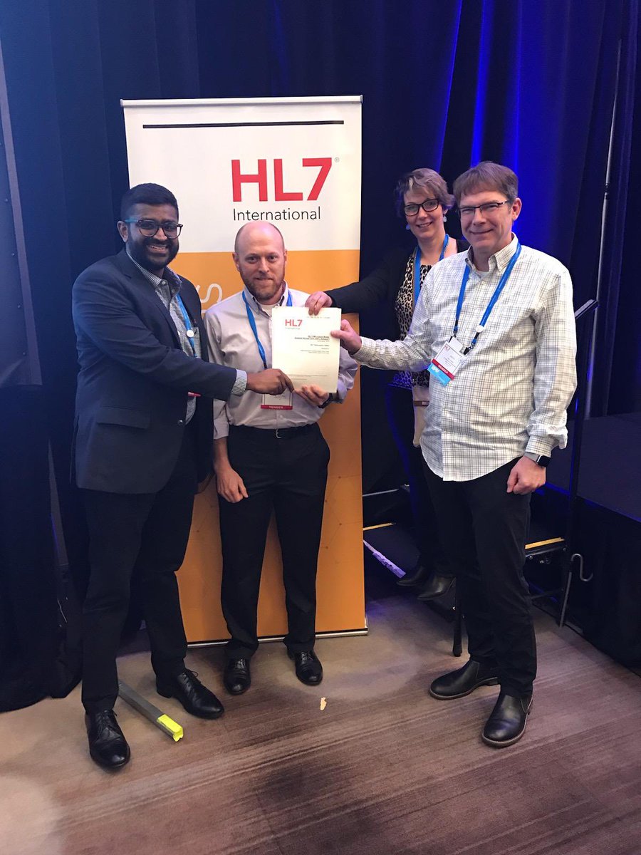 Solor_HealthIT's tweet photo. Day 3 ✅ Want to learn more about Analysis Normal Form our ballot? Find the Solor team members at @HL7’s Annual Plenary &amp; Working Group Meeting #HealthIT #Interoperability https://t.co/pOABp7z1v3