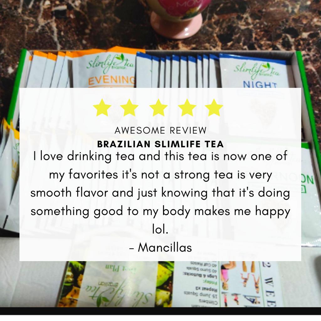 bellemeup's tweet photo. Another Rave Review for our New &amp; Improved Brazilian Slimlife Tea 😍🍵⁠
⁠
#amazon #amazonlover #review #tea #teatime #tealover #braziliantea https://t.co/Ampaof4I6m