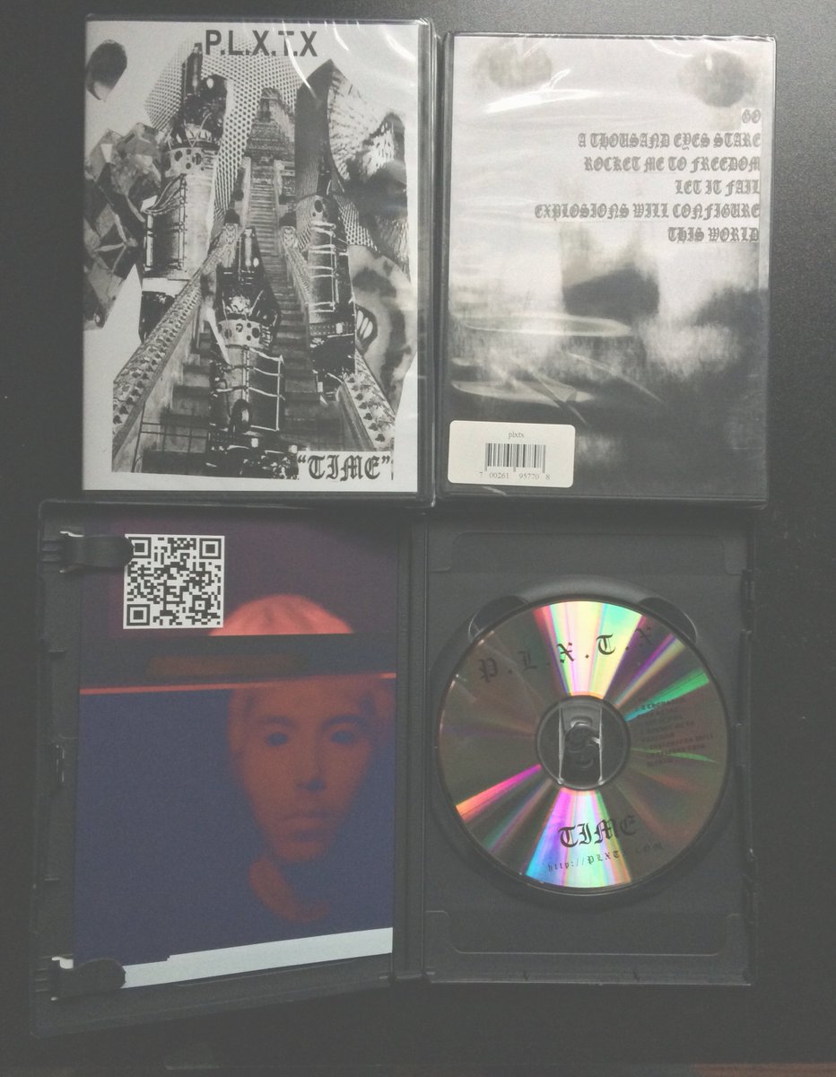 I received an back-stock of my TIME EP (2012) CDs. These are the original pressings. I have 4 in stock. Check out TIME EP via bandcamp: plxtx.bandcamp.com/album/time-ep-…