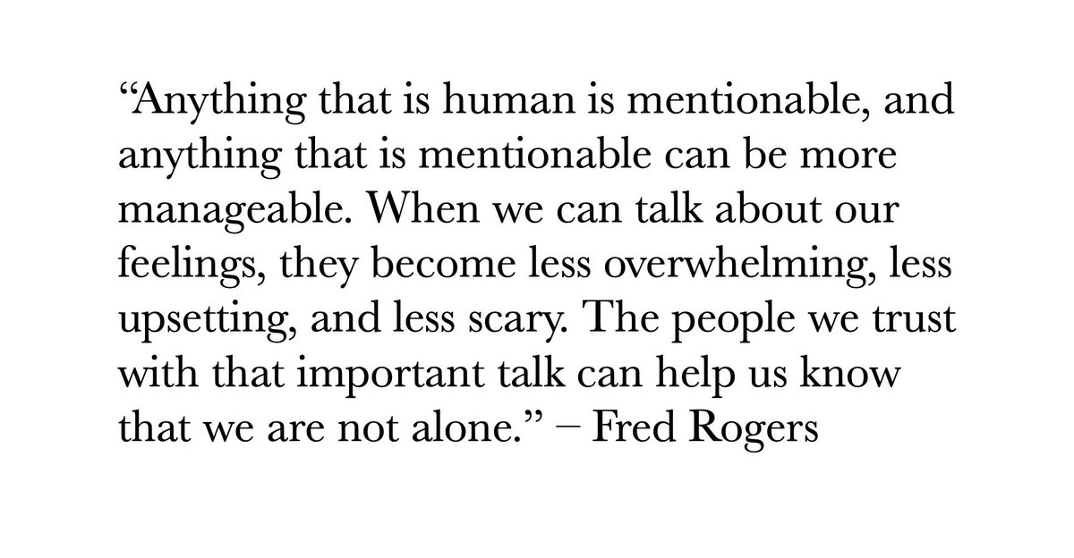 HerrMathias's tweet photo. Important thoughts for us all, especially today but every day as well. #YouAreNotAlone https://t.co/eX4yD1sVwi