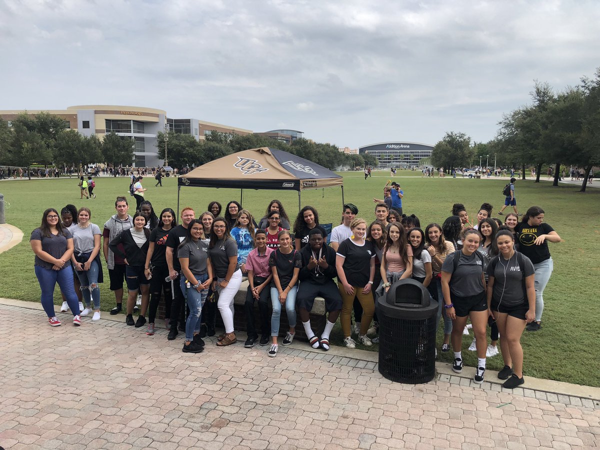 UCF.....Our first field trip of the year:)#falconpride #thisisavid
