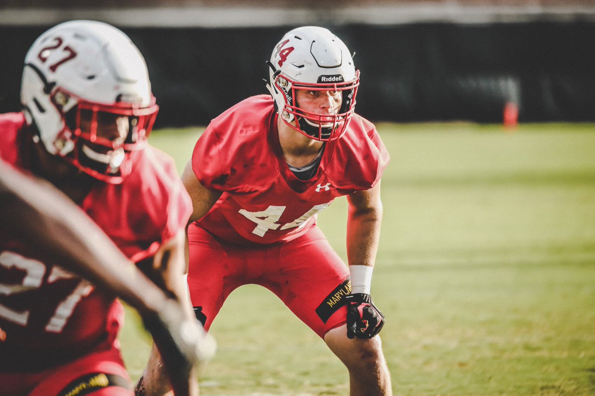 TerpsFootball's tweet photo. Back to work 🚧

👀 on Friday Night Lights

#MAXIMIZEIT https://t.co/lSGv3aCZOG