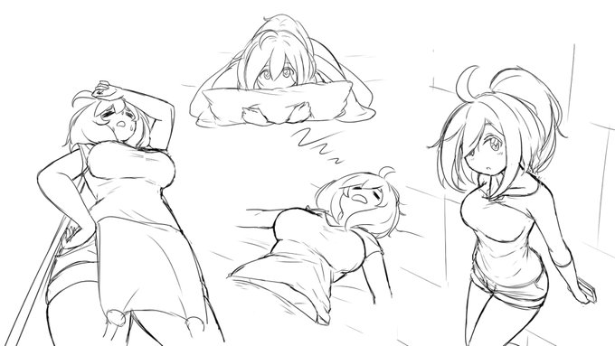 Having one of those days where my self doubts get the better of me and can't help but feel that I just suck at drawing

Did some quick sketches to prove myself wrong

BE GONEEEEE (negative) THOUGHTS 