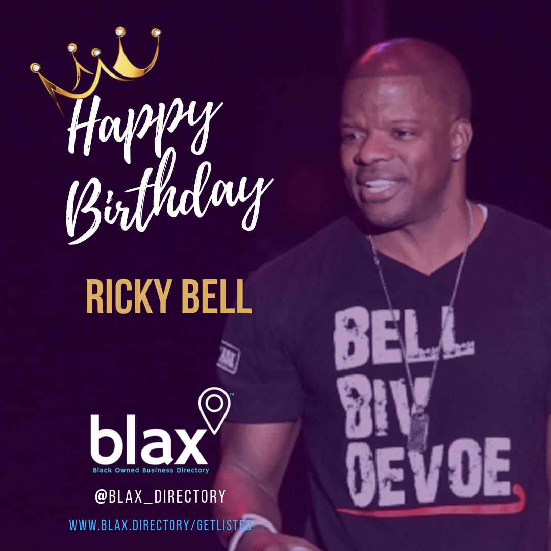Happy Birthday Wishes to Ricky Bell!!! 