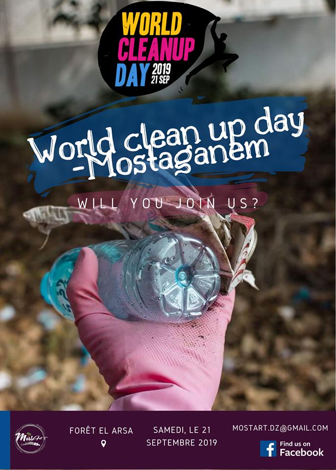 MostArt6's tweet photo. join us at El Arsa forest 🌿 Saturday the 21th of September for the World Clean Up Day.
#WorldCleanUpDay #Mostaganem #MostArt #Trashtag #Waste #Trash https://t.co/kUCk2EgZkJ