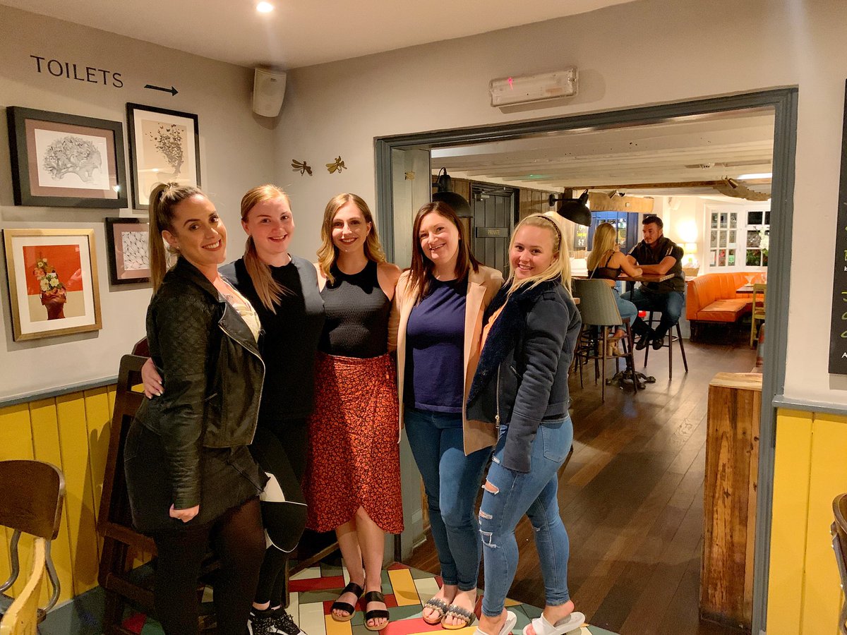 Kaths farewell meal before she leaves to sing cruising the Caribbean 💜