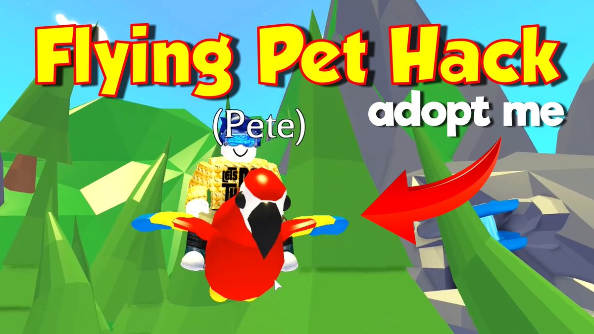 Letsdothisgaming On Twitter Want To Make Your Pet Fly For Free Then Check Out This Cool Flying Pet Hack No Robux But Still A Lot Of Fun Https T Co Ik21a0wgnc Adoptme Adoptmepets Adoptmehacks - flying exploits roblox