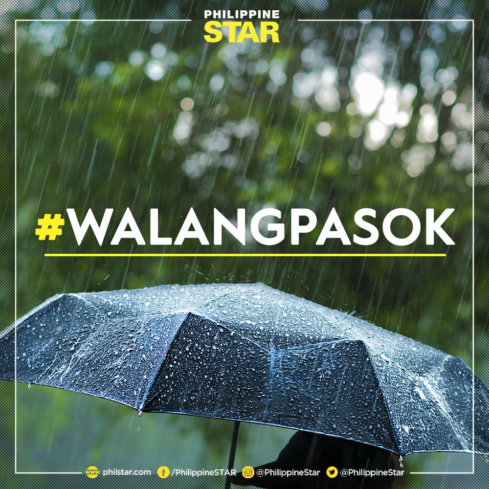 CODERED_PH's tweet photo. RT PhilippineStar: #WalangPasok: Cavite suspends classes in all levels (public and private) for Thursday, September 19, 2019. https://t.co/dnU6ECY1j8 https://t.co/jqlbeX6zFO