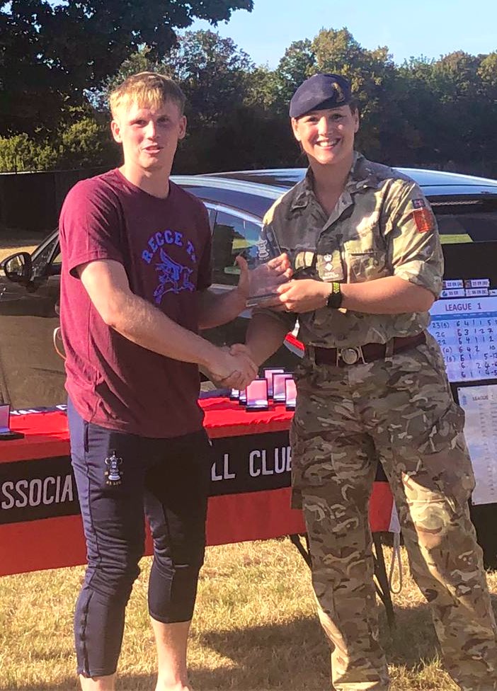 sapperfootball's tweet photo. Well done to @CO36EngrRegt on winning the 2019 Sapper Sixes @1RSMERegt. They where 3-1 victors in the final and LCpl Silver of @AirborneSappers received player of the tournament #UTS #retentionpositive #sapperpower @UrchTyrone @Simon_Stockers @Proud_Sappers https://t.co/NJVxeqaALr