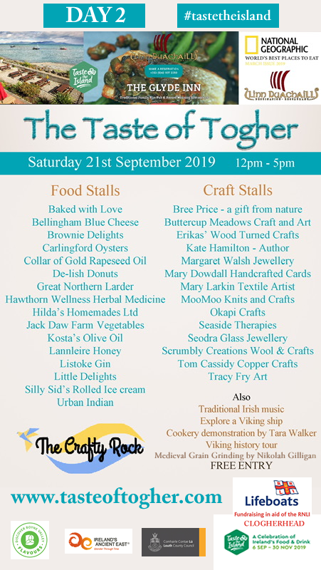 Have you seen the list of fantastic local traders attending this years #TasteofTogher  - tasteoftogher.com