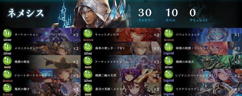 Luke08_game's tweet photo. AF
Shadowverse ネメシスデッキ https://t.co/XVcbqGB7a4 #shadowverse_deck #どばすぽ https://t.co/dYH8ap5GhC