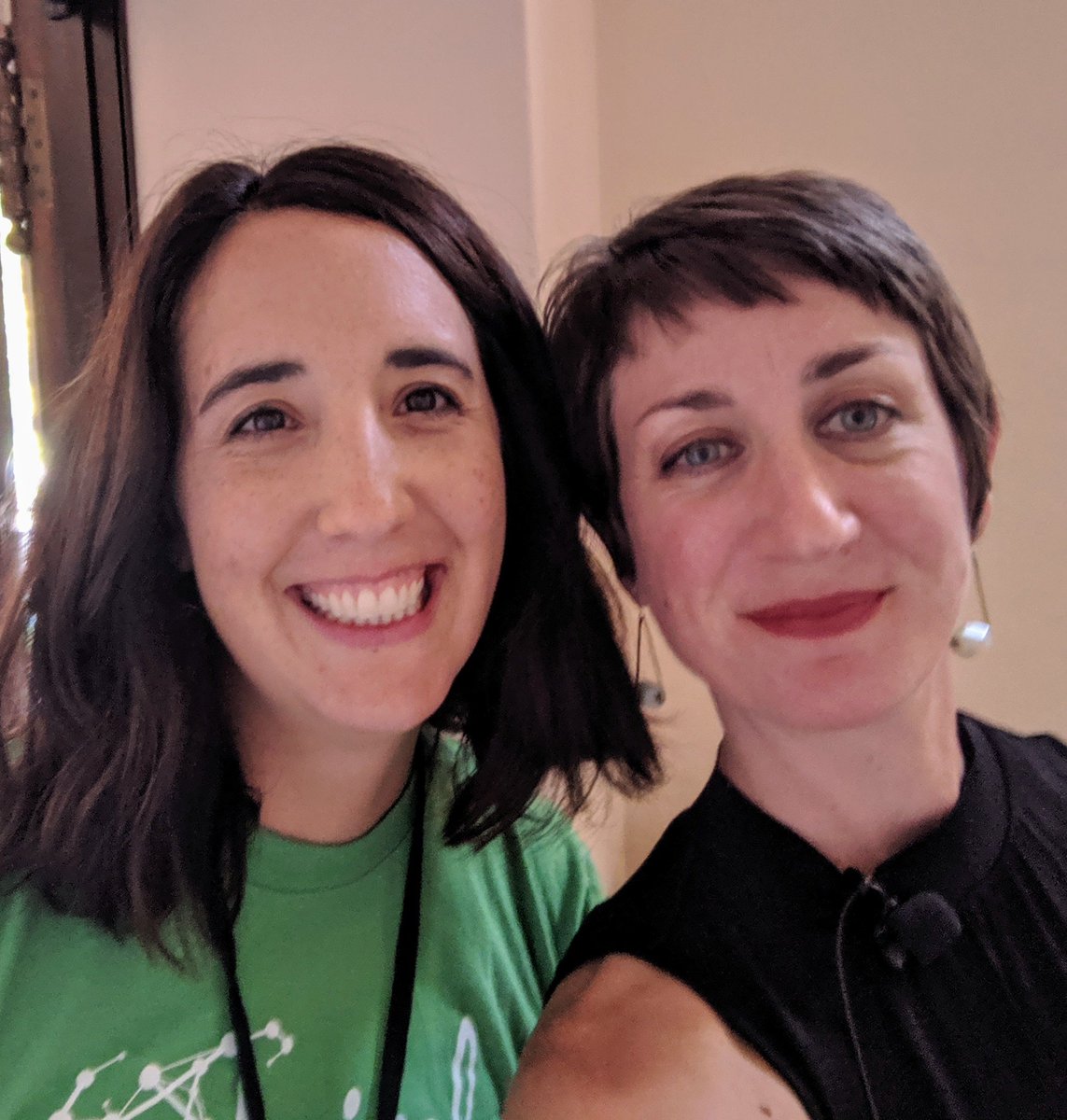 c_ehrlichman's tweet photo. About to go onstage for a fireside chat "Rethink the Street" with @ThrivalFestival's Beth Klebucha!
#smartmobility #smartcities #rethinkthestreet #thrival https://t.co/92lQmTw0fQ